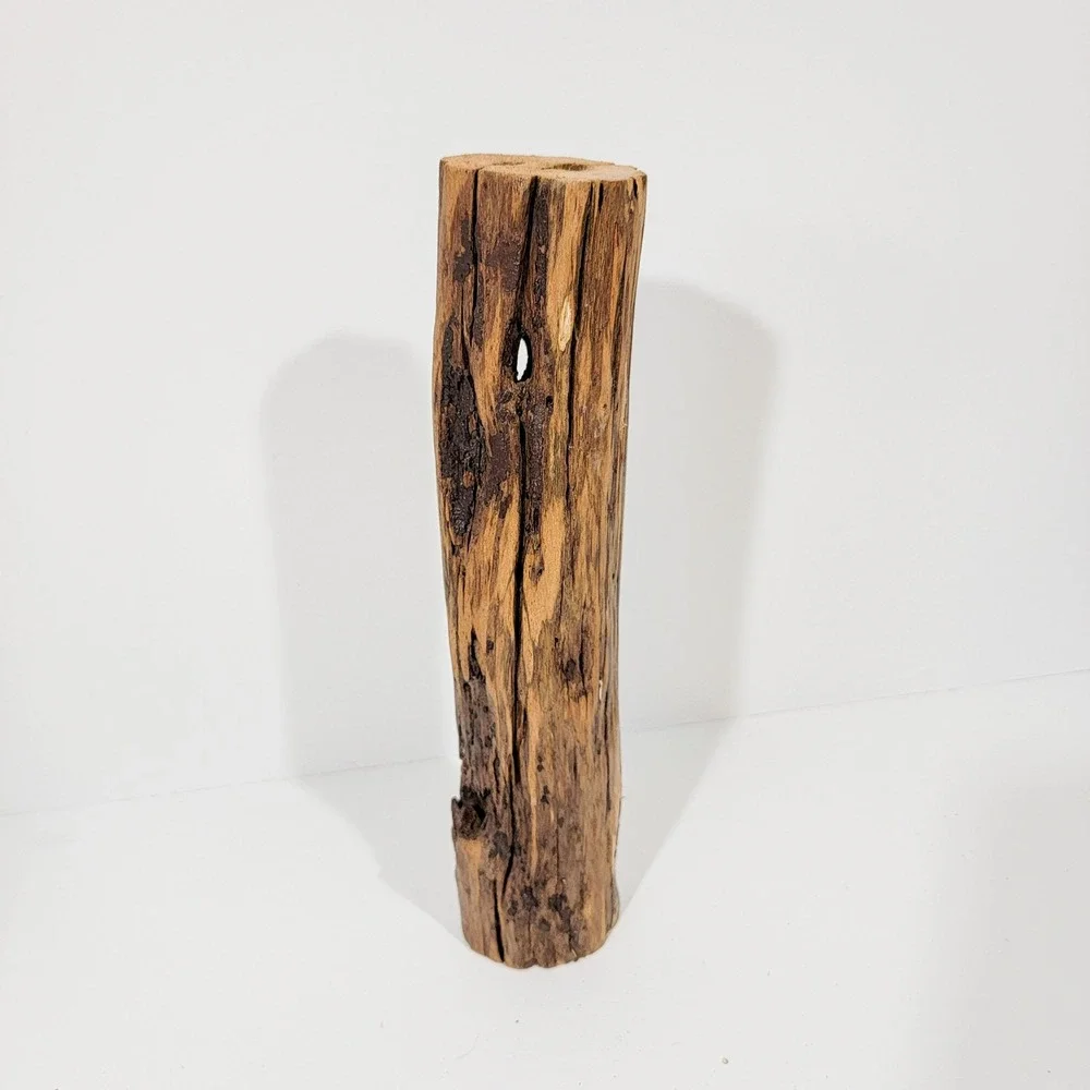 Natural Driftwood Log Air Plant Holder Rustic Wood Succulent Planter Decor